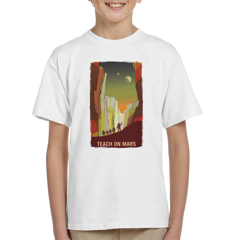 NASA Teach On Mars Kid's T-Shirt-ALL + EVERY