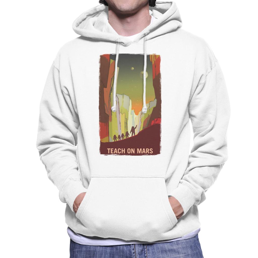 NASA Teach On Mars Men's Hooded Sweatshirt-ALL + EVERY