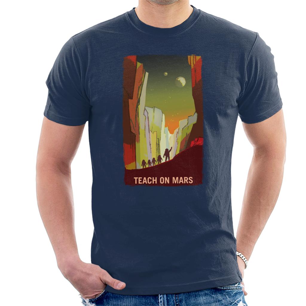 NASA Teach On Mars Men's T-Shirt-ALL + EVERY