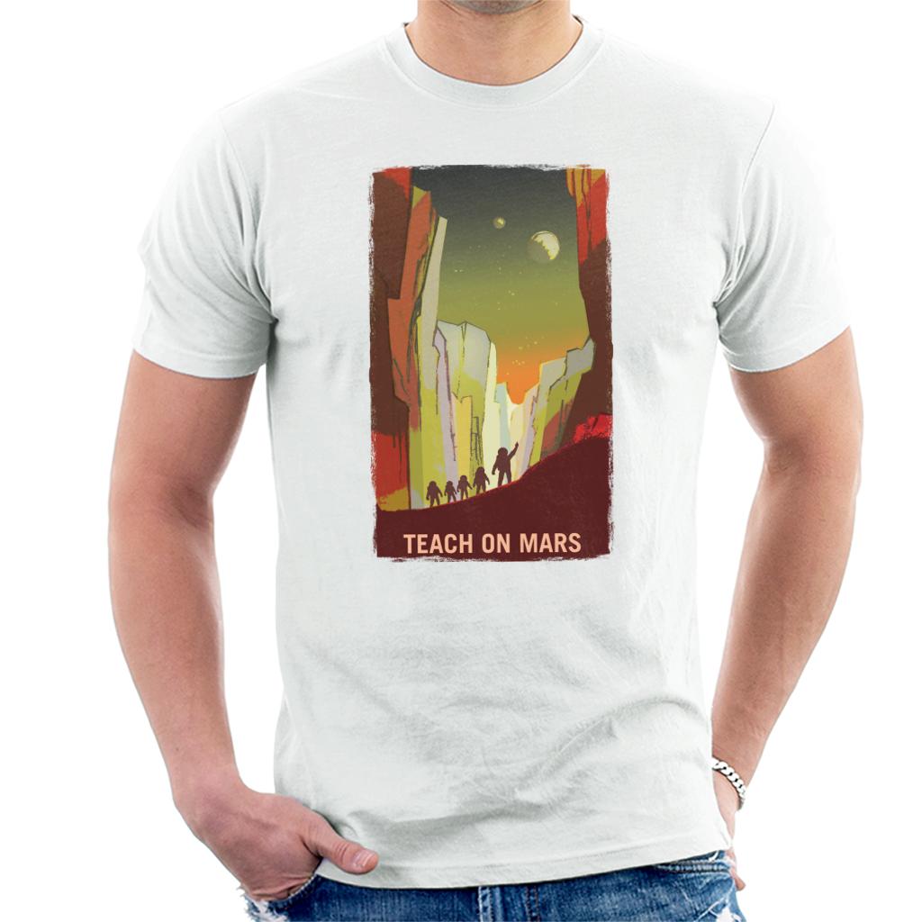 NASA Teach On Mars Men's T-Shirt-ALL + EVERY