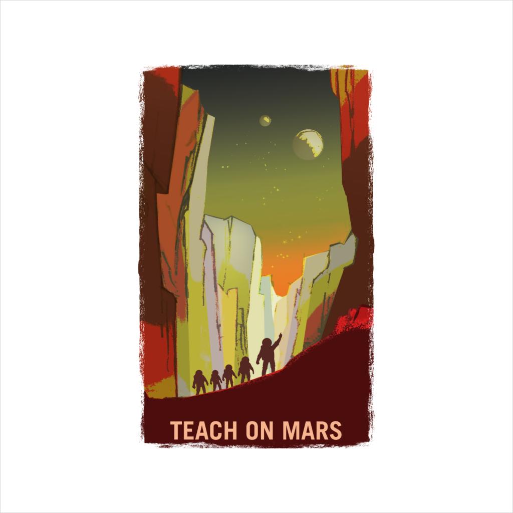 NASA Teach On Mars Women's Hooded Sweatshirt-ALL + EVERY