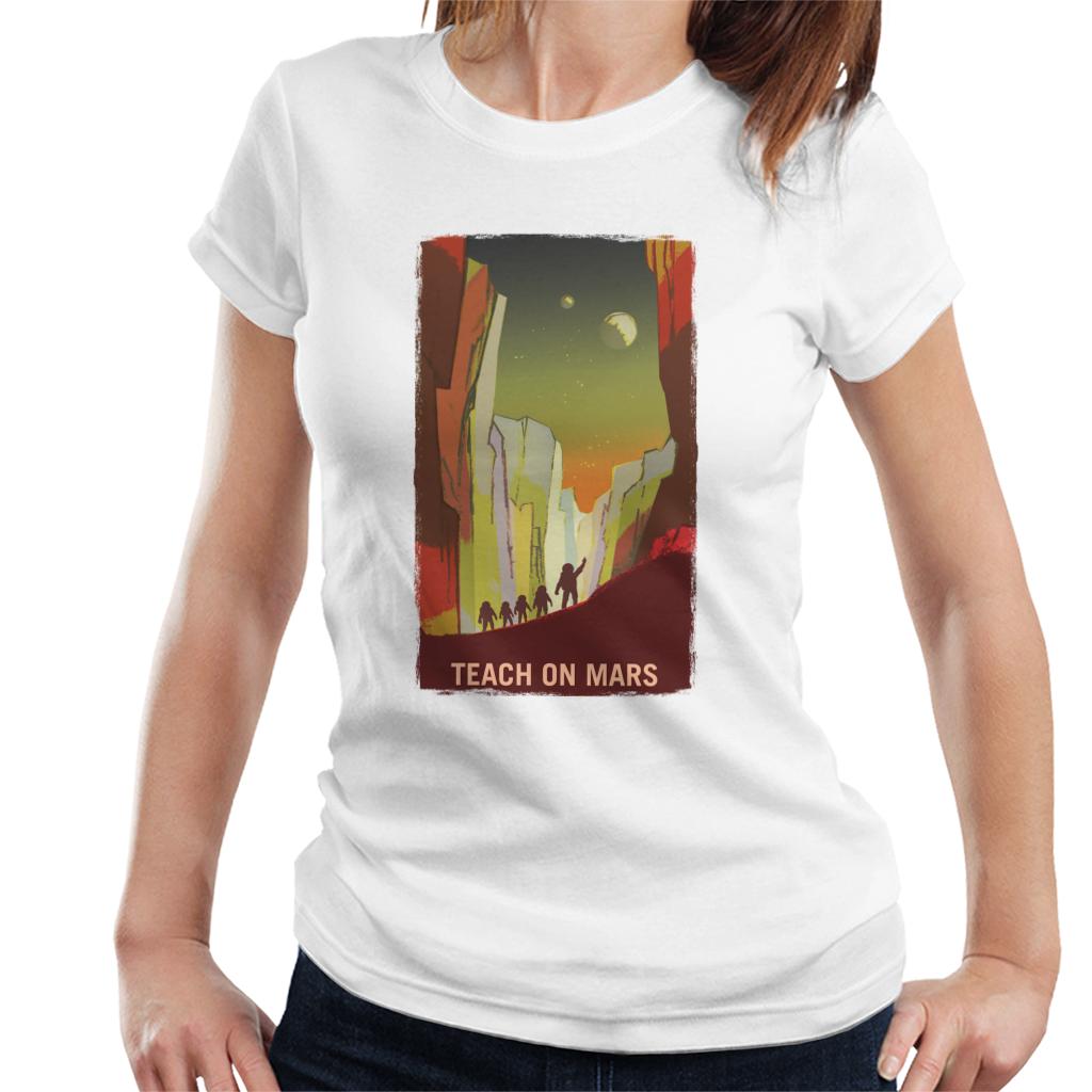 NASA Teach On Mars Women's T-Shirt-ALL + EVERY