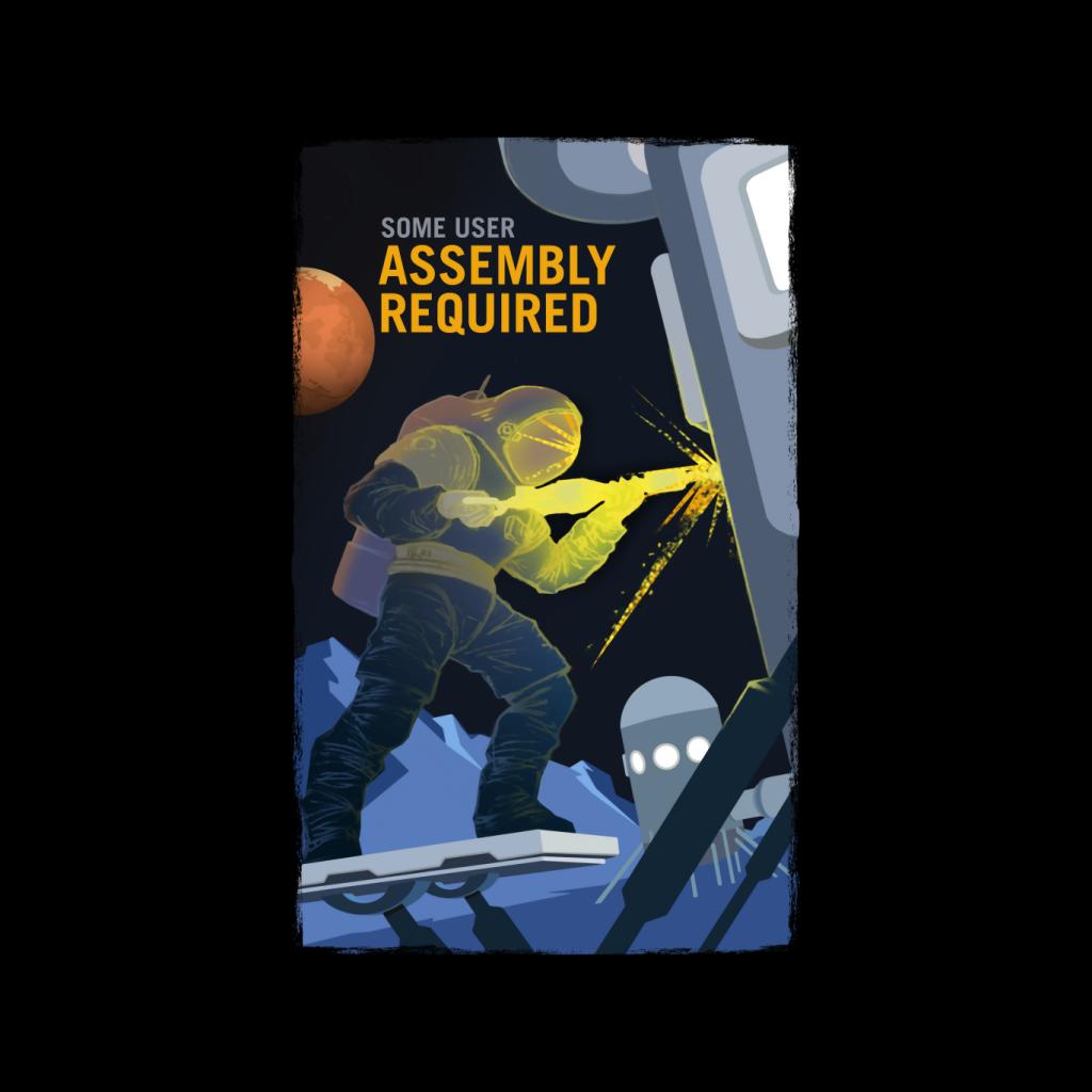 NASA Some User Assembly Required Kid's Sweatshirt-ALL + EVERY