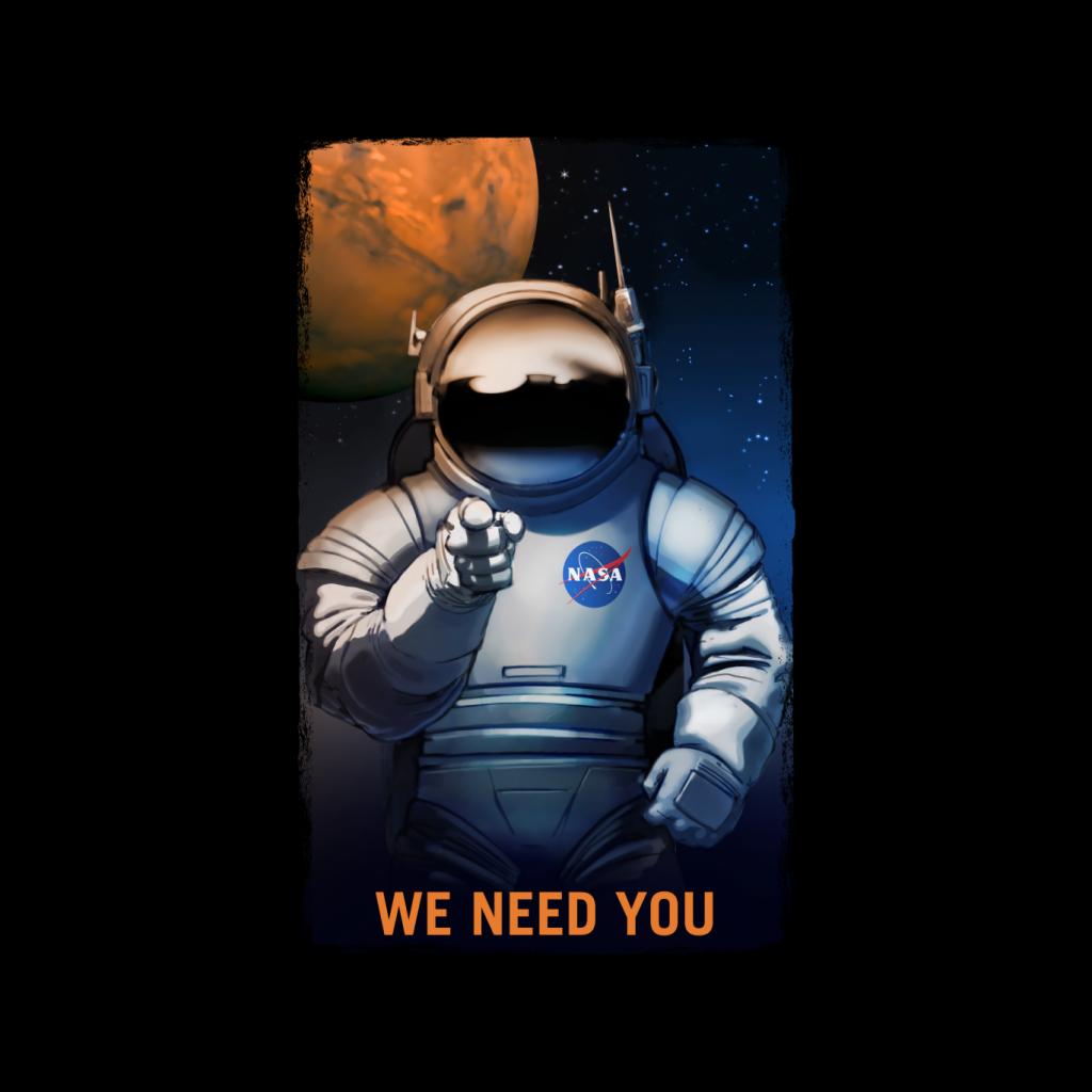 NASA We Need You Men's T-Shirt-ALL + EVERY