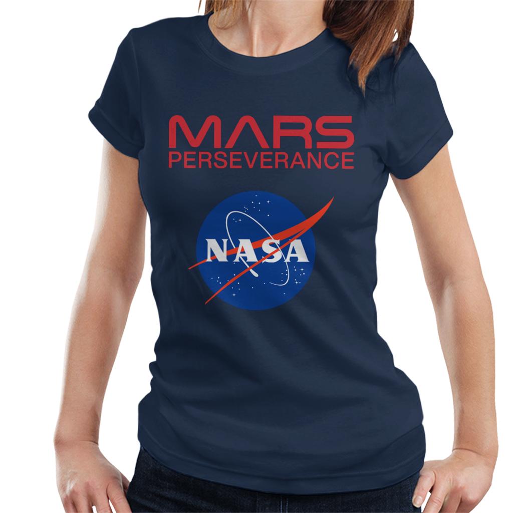 NASA Logo Mars Perseverance Women's T-Shirt-ALL + EVERY