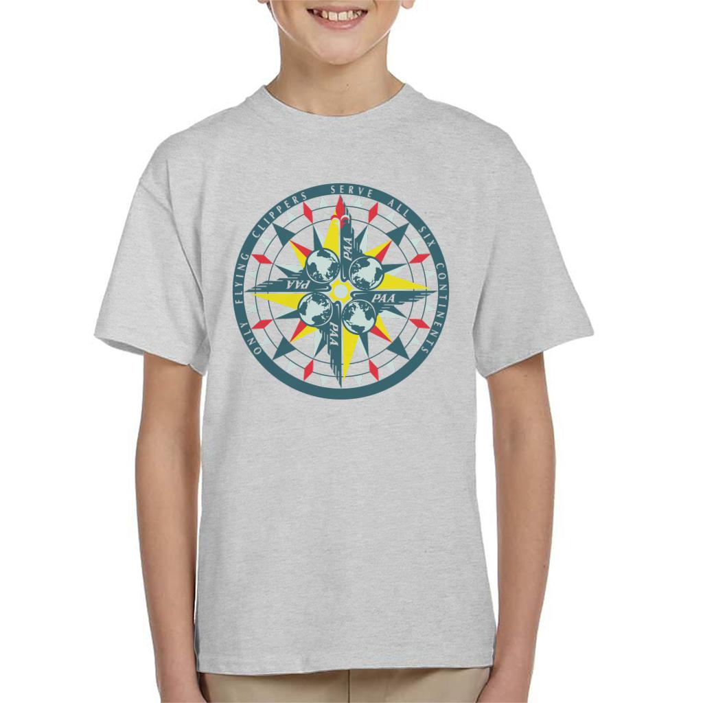 Pan Am Only Flying Clippers Kid's T-Shirt-ALL + EVERY