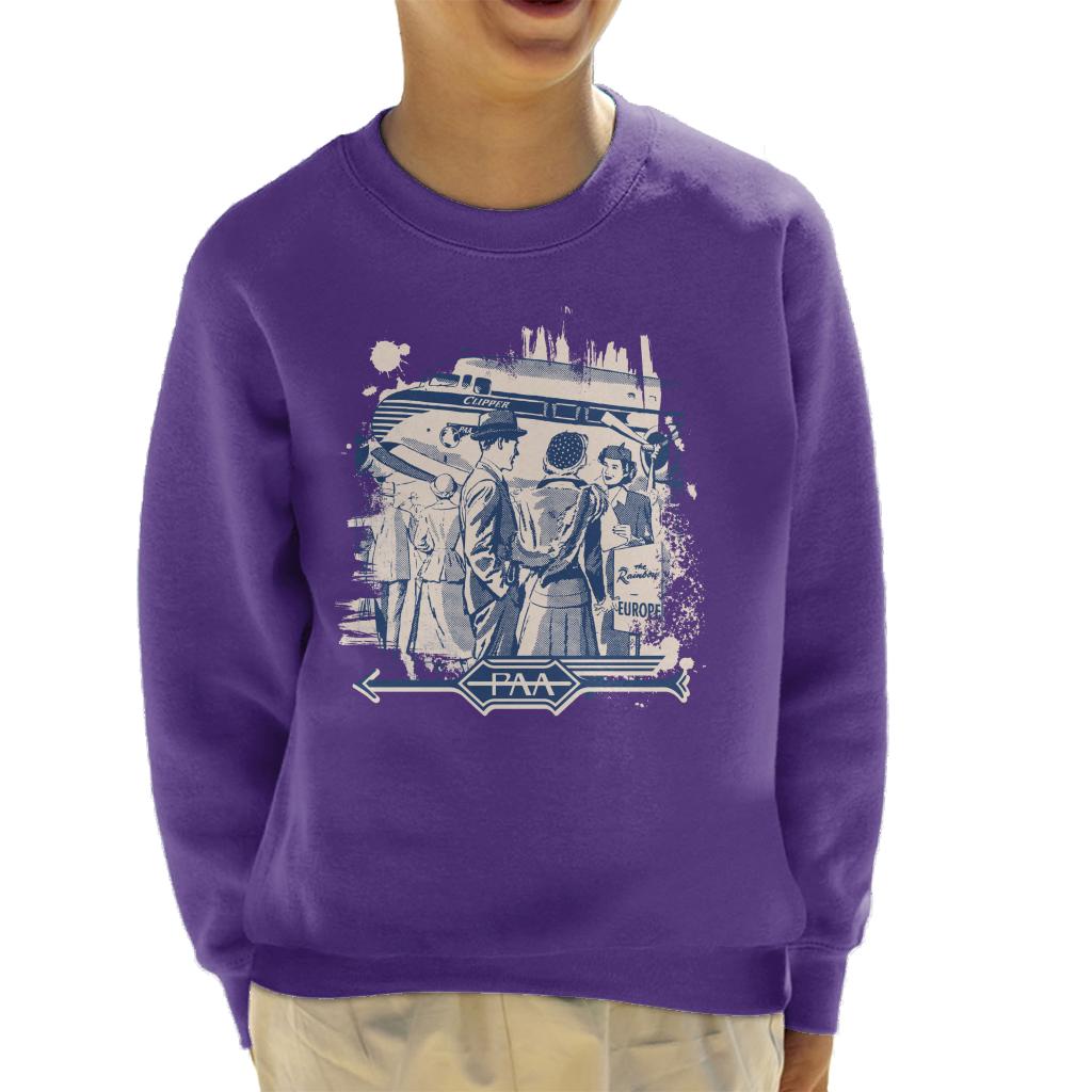 Pan Am The Rainbow Kid's Sweatshirt-ALL + EVERY