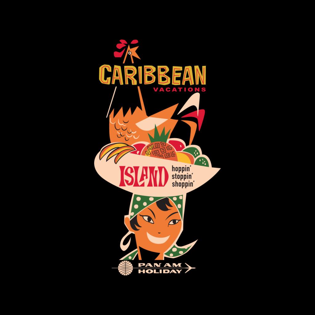 Pan Am Caribbean Vacations Women's Hooded Sweatshirt-ALL + EVERY