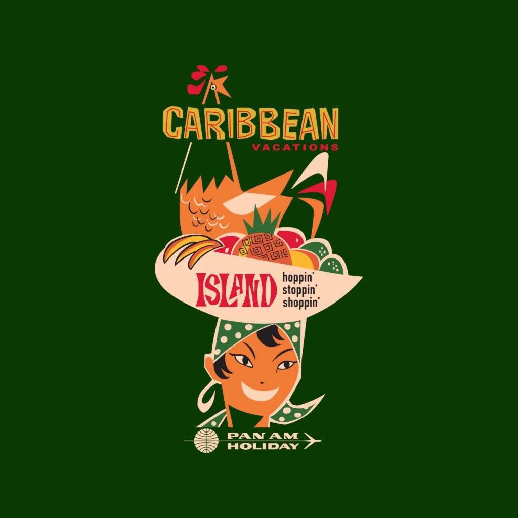 Pan Am Caribbean Vacations Women's Hooded Sweatshirt-ALL + EVERY