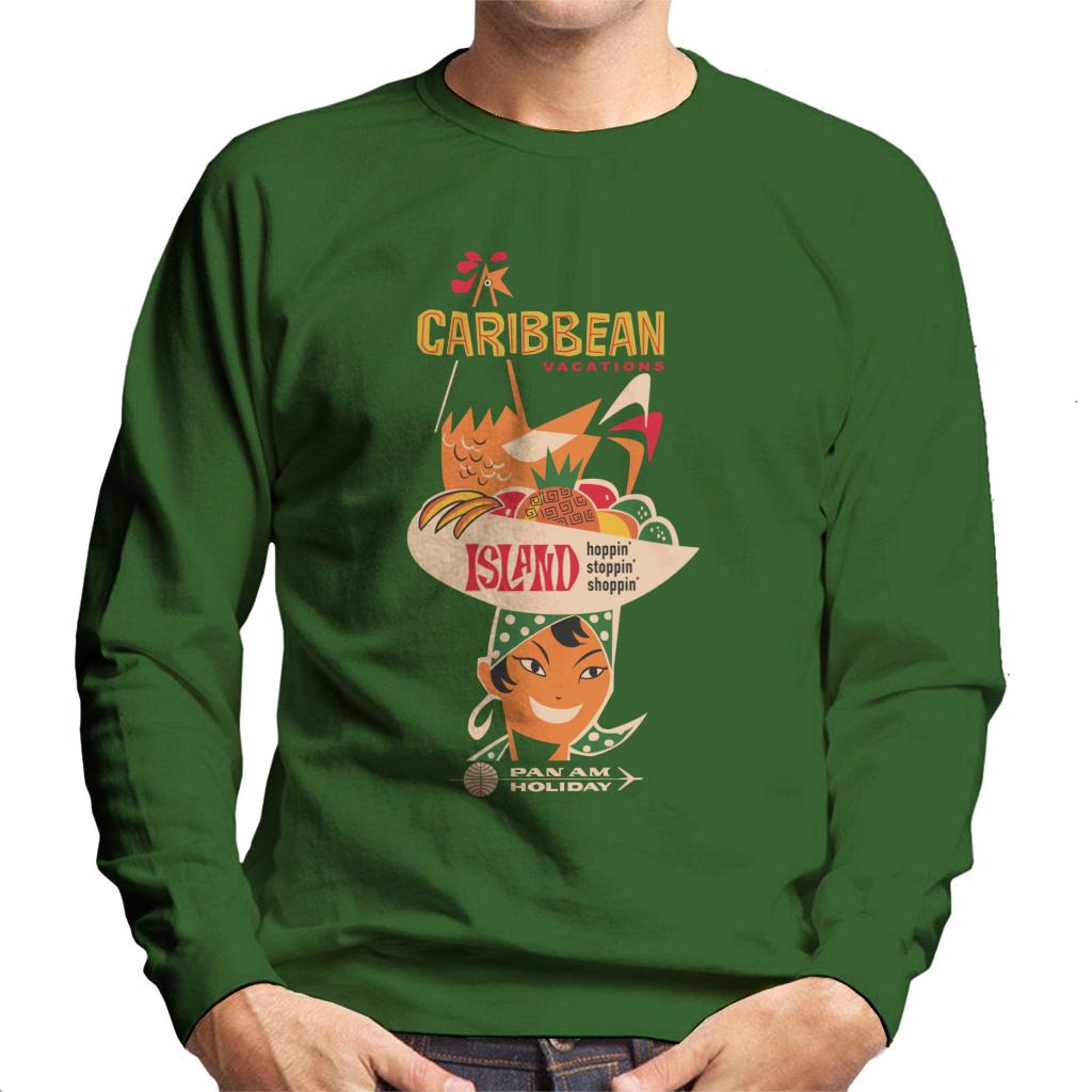 Pan Am Caribbean Vacations Men's Sweatshirt-ALL + EVERY