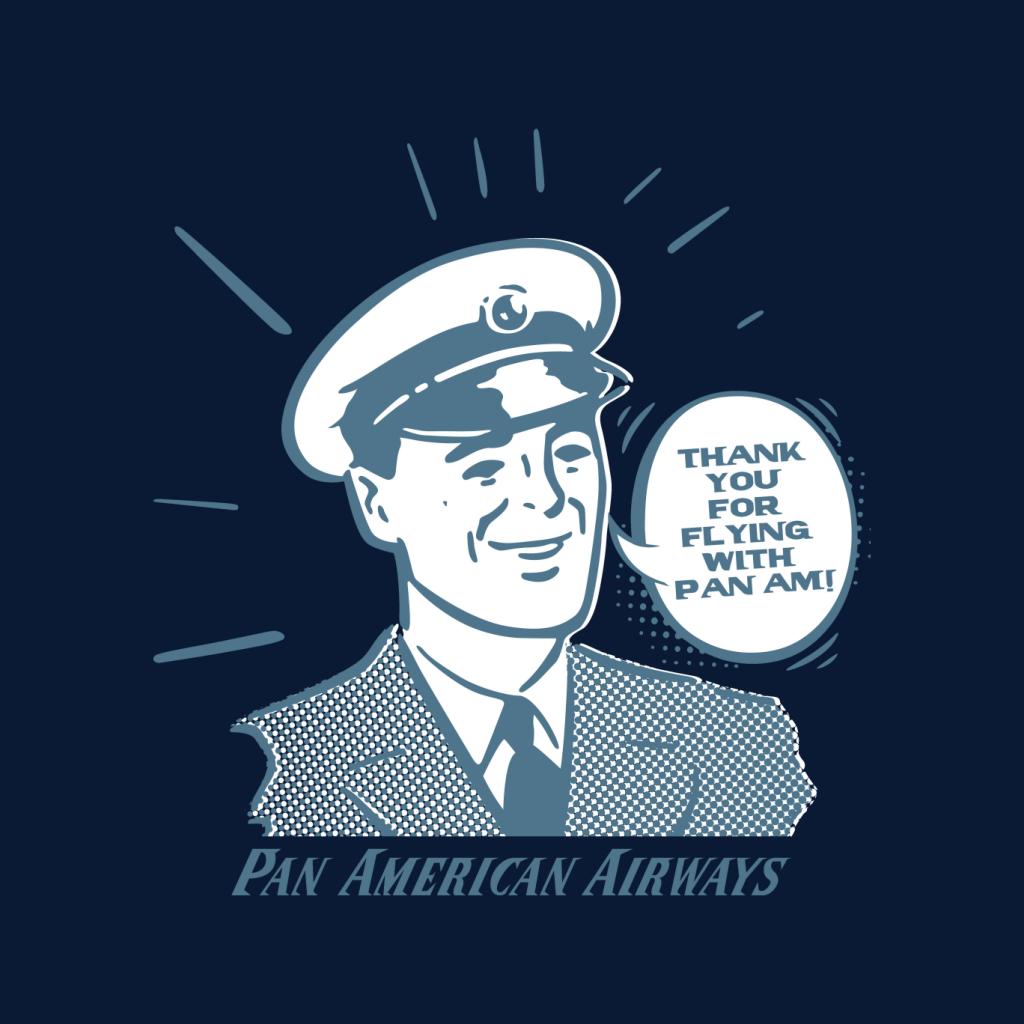 Pan Am Thank You For Flying With Pan Am Kid's Sweatshirt-ALL + EVERY