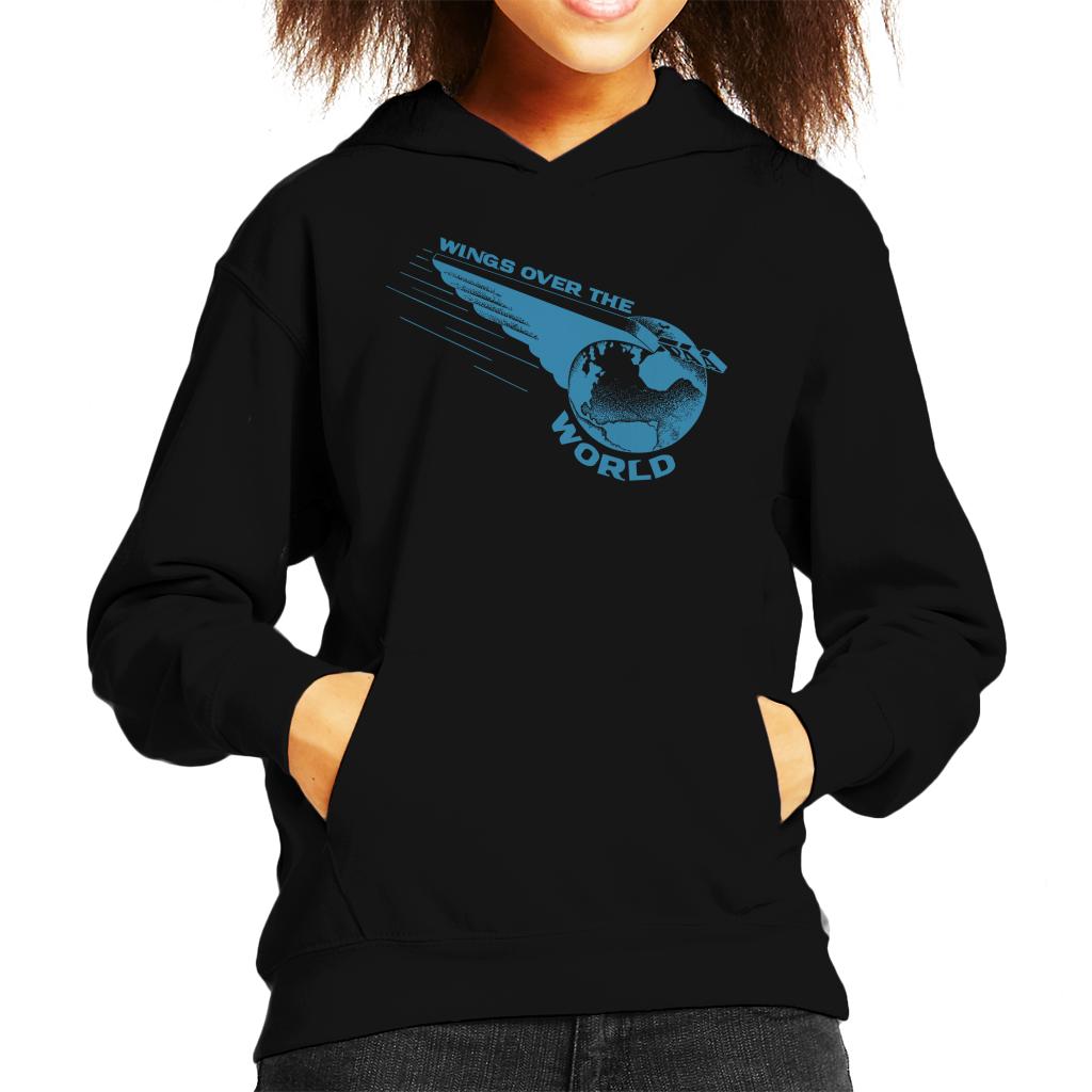 Pan Am Wings Over The World Kid's Hooded Sweatshirt-ALL + EVERY