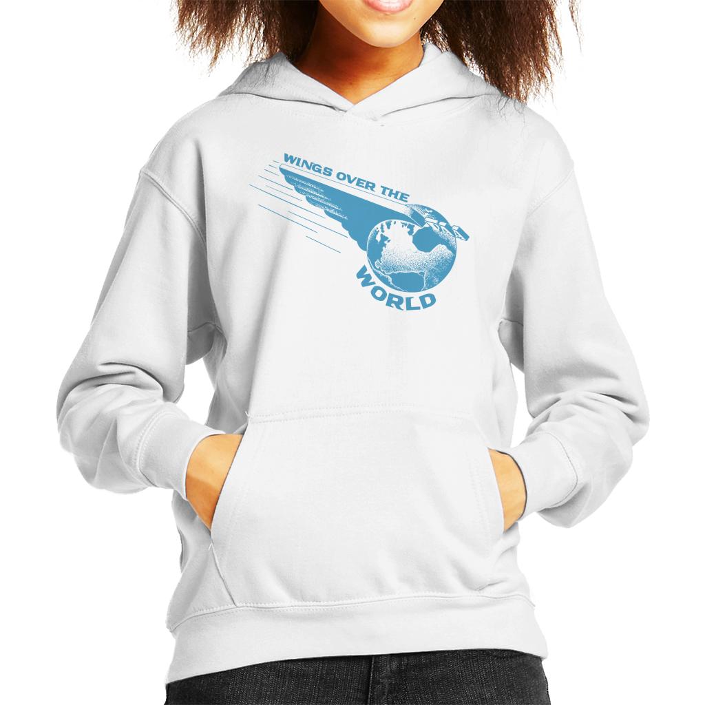 Pan Am Wings Over The World Kid's Hooded Sweatshirt-ALL + EVERY