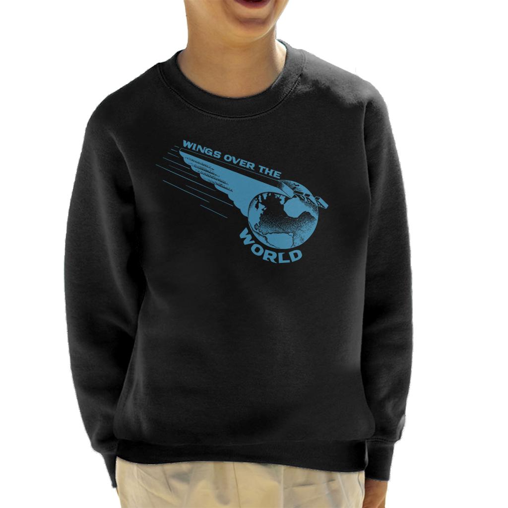 Pan Am Wings Over The World Kid's Sweatshirt-ALL + EVERY