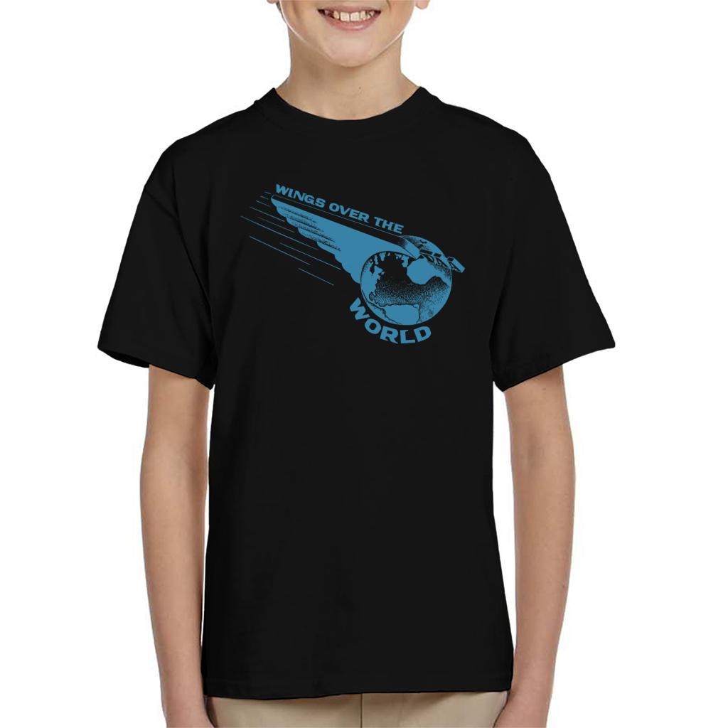 Pan Am Wings Over The World Kid's T-Shirt-ALL + EVERY