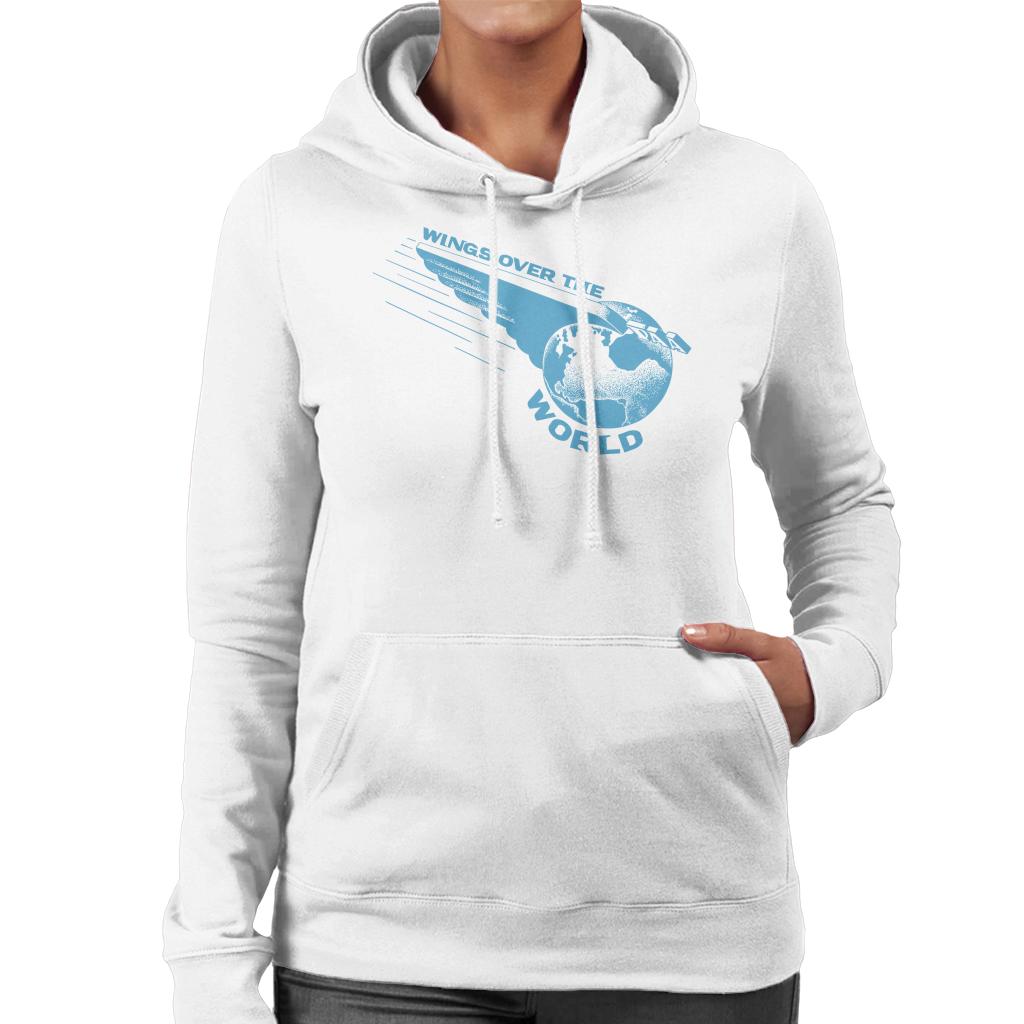 Pan Am Wings Over The World Women's Hooded Sweatshirt-ALL + EVERY