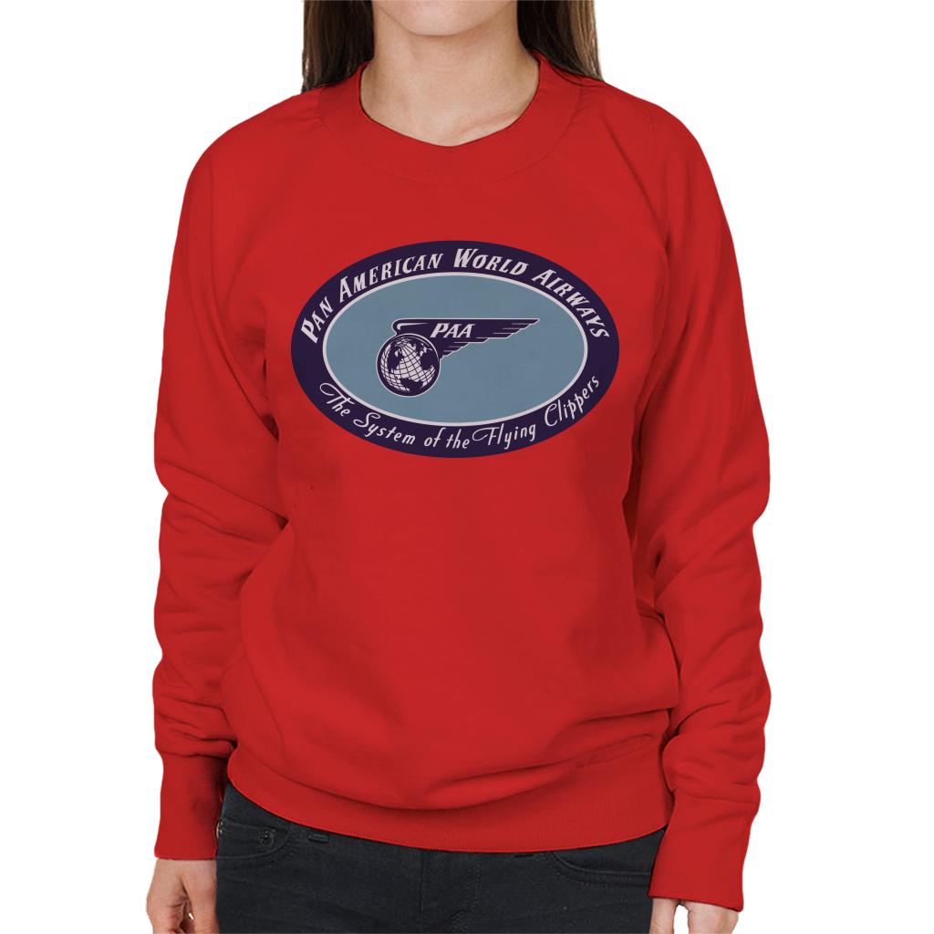 Pan Am The System Of The Flying Clippers Women's Sweatshirt-ALL + EVERY