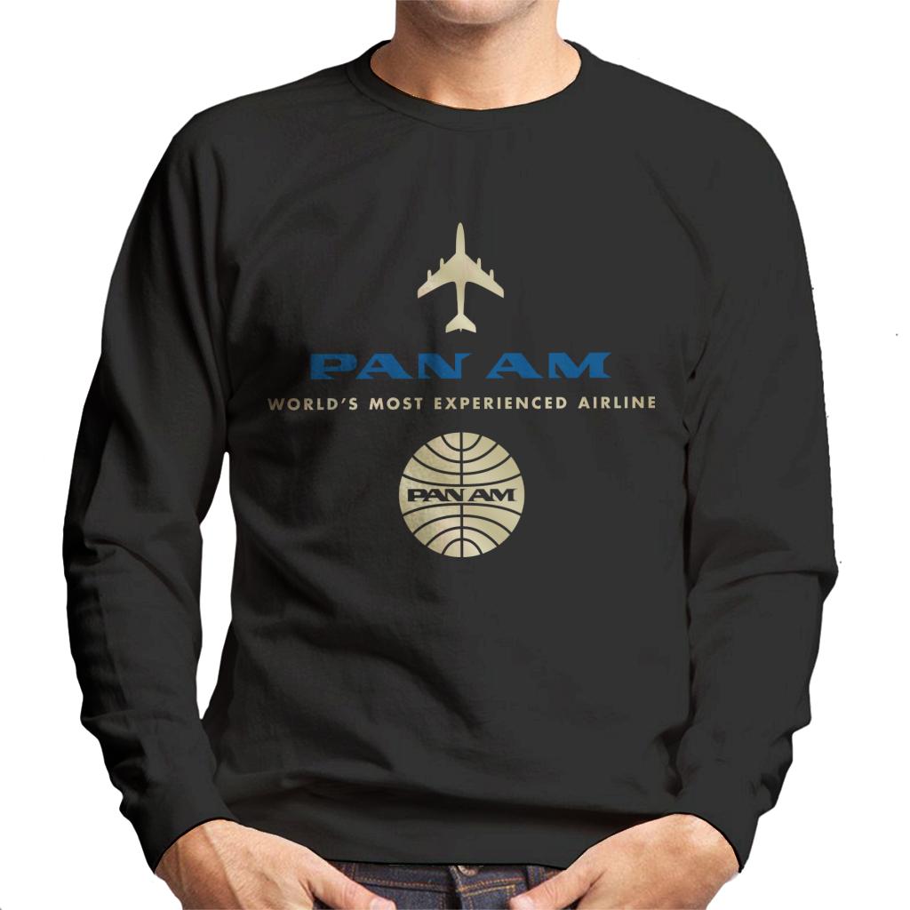 Pan Am Worlds Most Experienced Airline Men's Sweatshirt-ALL + EVERY