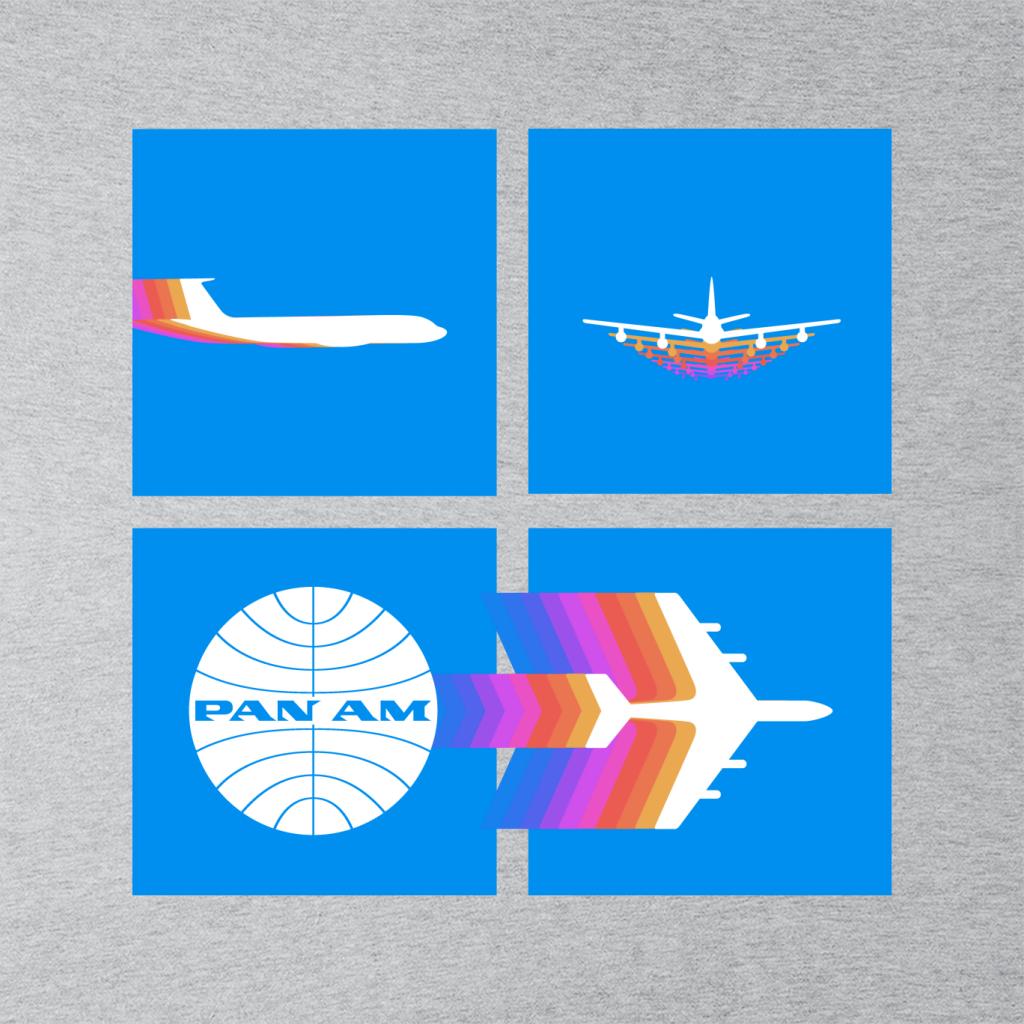 Pan Am Takeoff Silhouette Kid's T-Shirt-ALL + EVERY