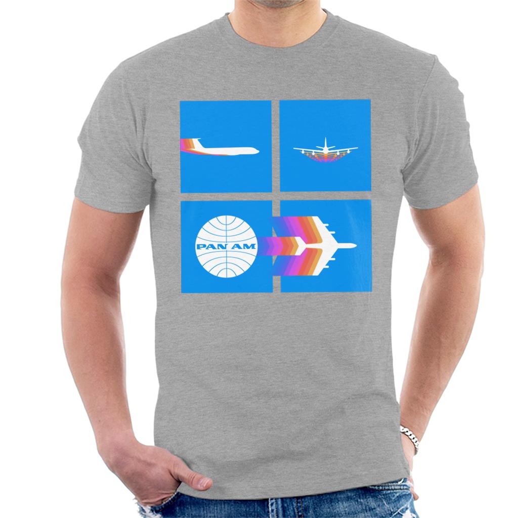 Pan Am Takeoff Silhouette Men's T-Shirt-ALL + EVERY