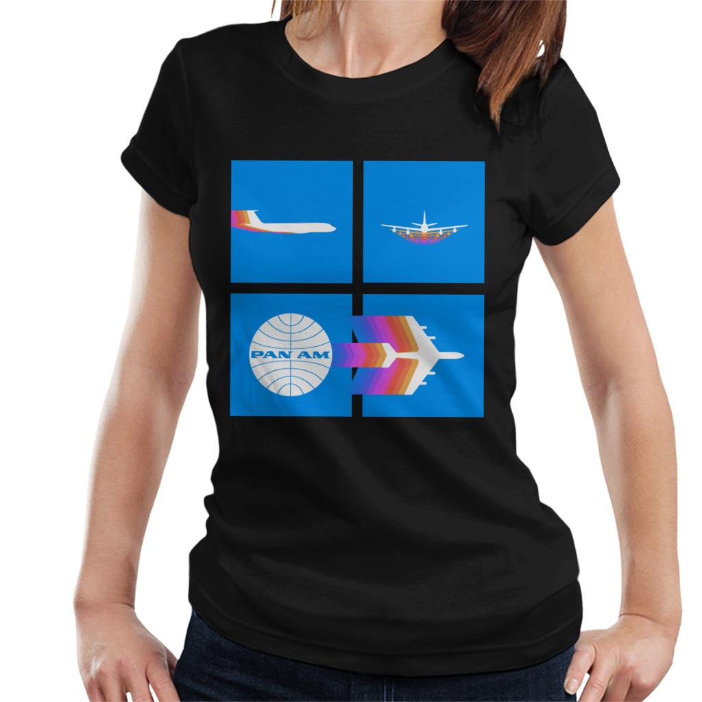 Pan Am Takeoff Silhouette Women's T-Shirt-ALL + EVERY