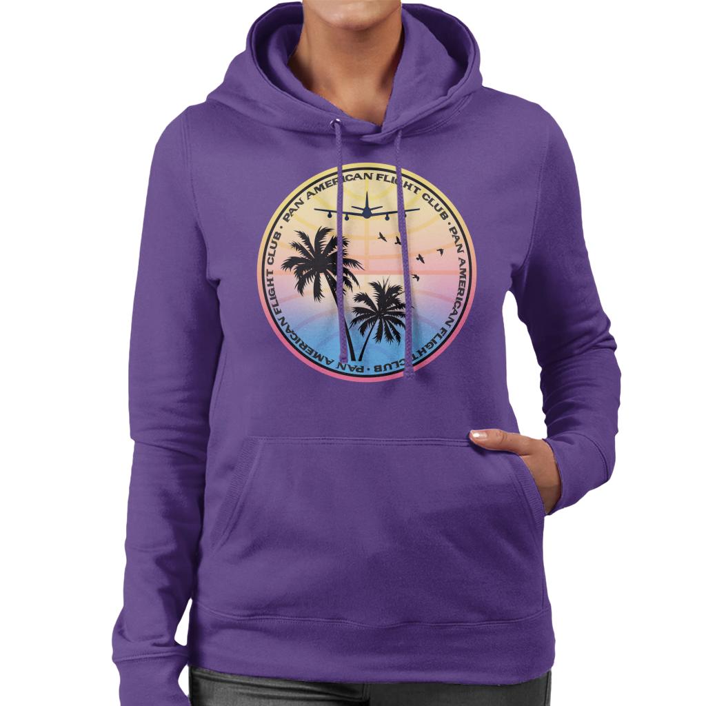 Pan Am Flight Club Icon Women's Hooded Sweatshirt-ALL + EVERY
