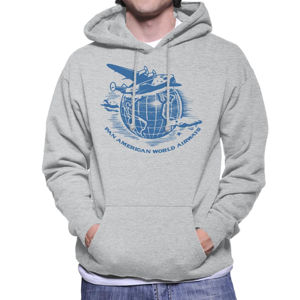 Pan Am Flying Around The World Men's Hooded Sweatshirt-ALL + EVERY