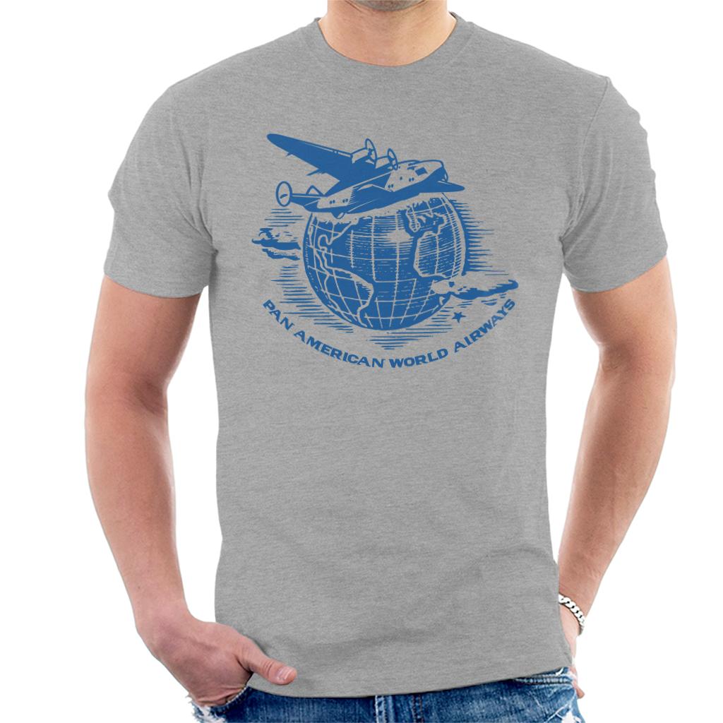 Pan Am Flying Around The World Men's T-Shirt-ALL + EVERY