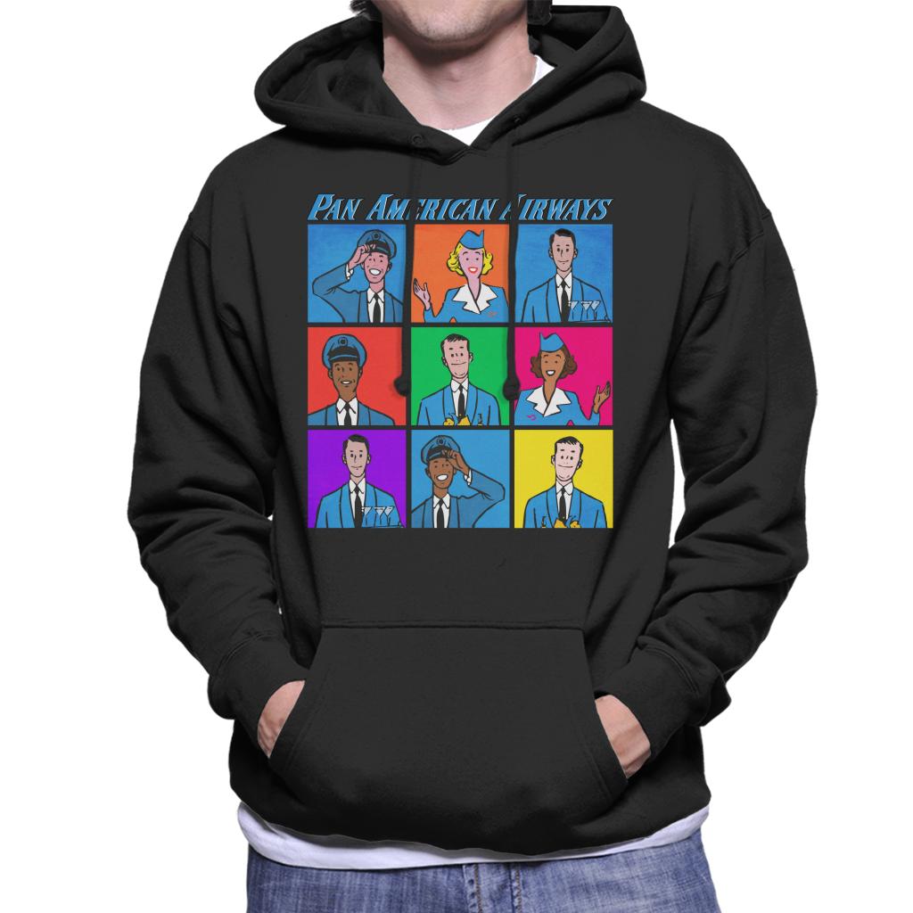 Pan Am Flight Crew Men's Hooded Sweatshirt-ALL + EVERY