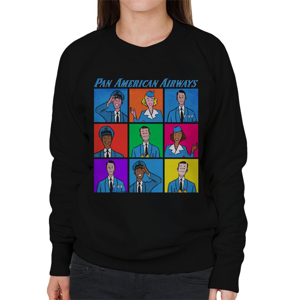 Pan Am Flight Crew Women's Sweatshirt-ALL + EVERY