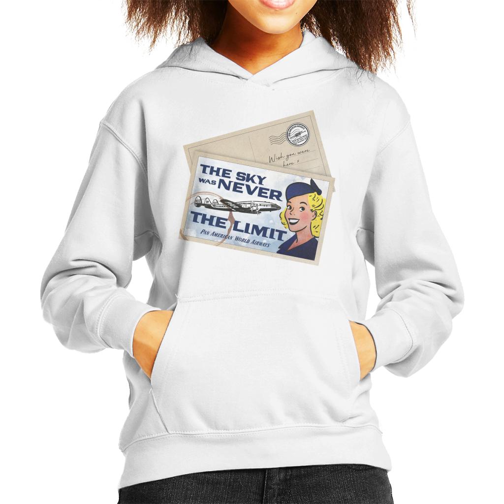 Pan Am The Sky Was Never The Limit Kid's Hooded Sweatshirt-ALL + EVERY