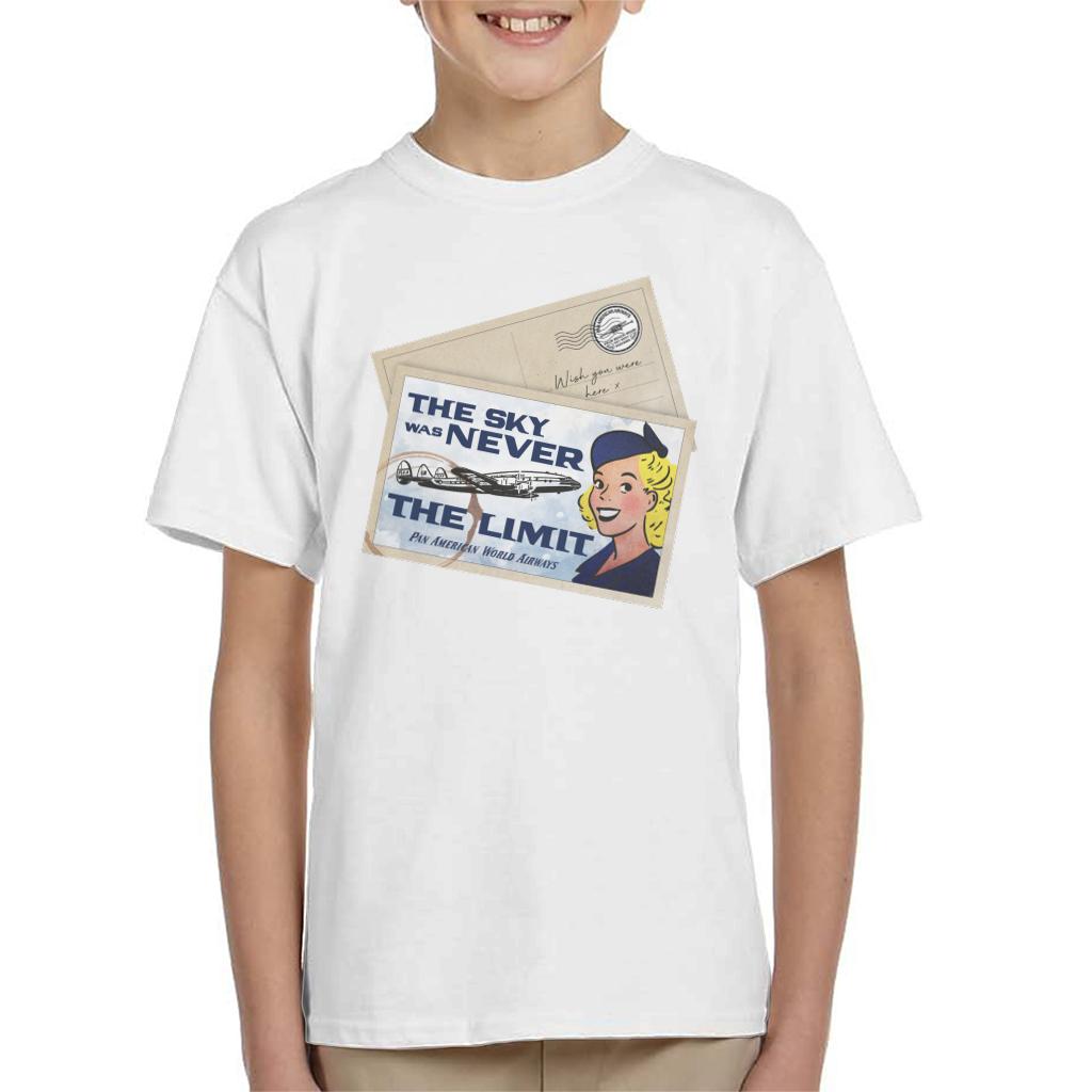 Pan Am The Sky Was Never The Limit Kid's T-Shirt-ALL + EVERY