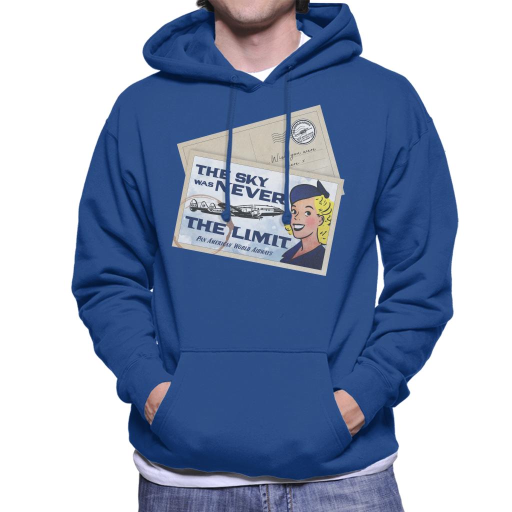 Pan Am The Sky Was Never The Limit Men's Hooded Sweatshirt-ALL + EVERY