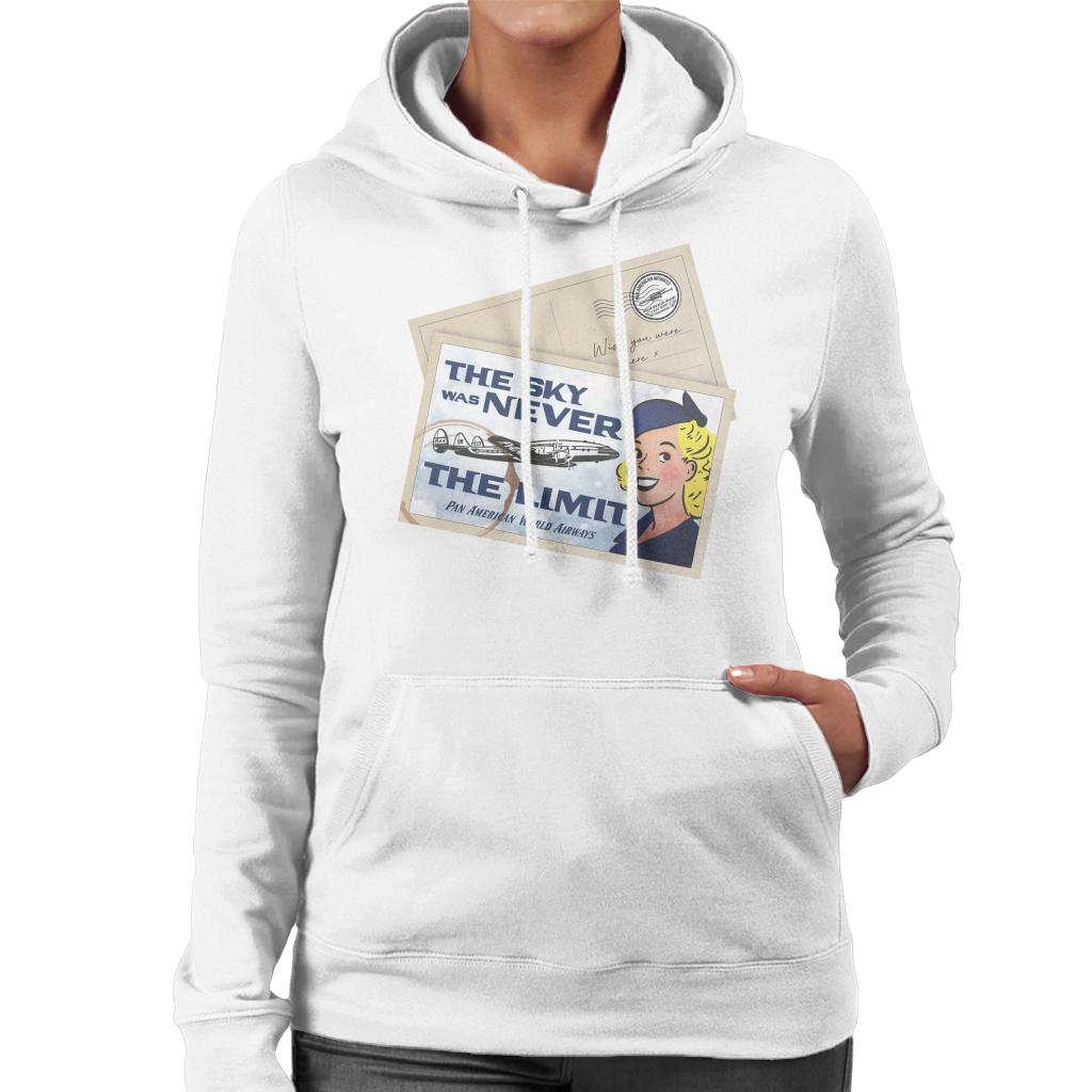 Pan Am The Sky Was Never The Limit Women's Hooded Sweatshirt-ALL + EVERY