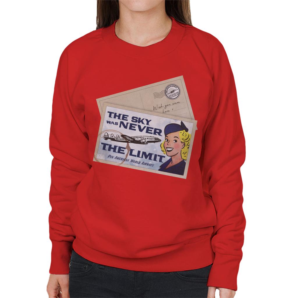 Pan Am The Sky Was Never The Limit Women's Sweatshirt-ALL + EVERY