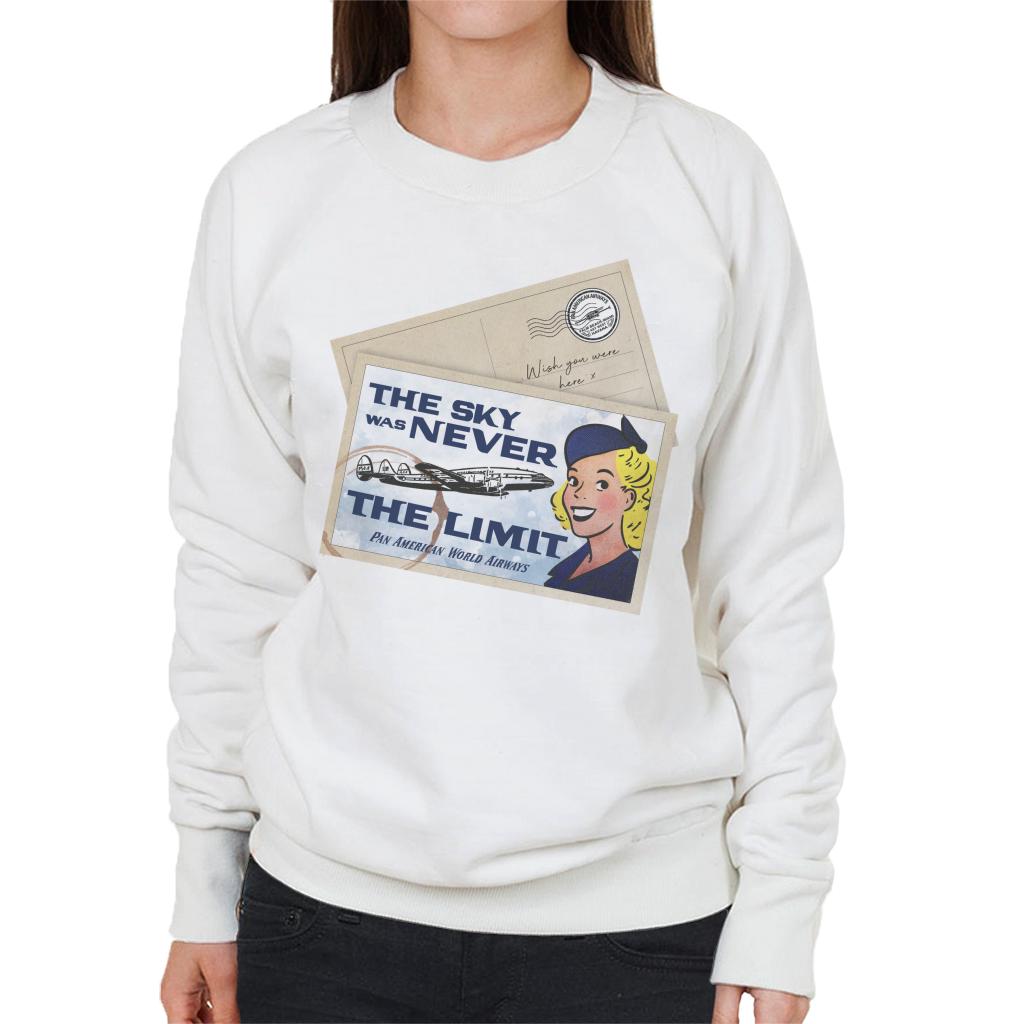 Pan Am The Sky Was Never The Limit Women's Sweatshirt-ALL + EVERY