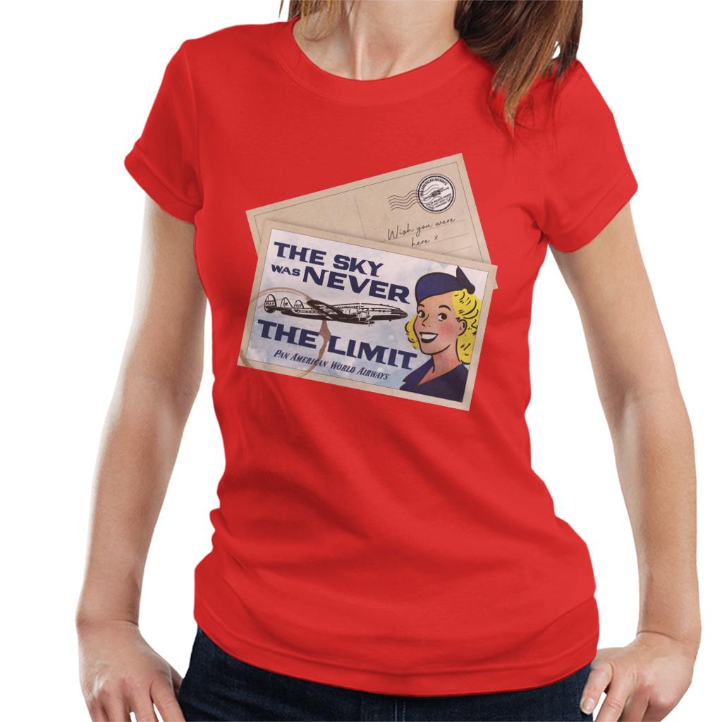 Pan Am The Sky Was Never The Limit Women's T-Shirt-ALL + EVERY