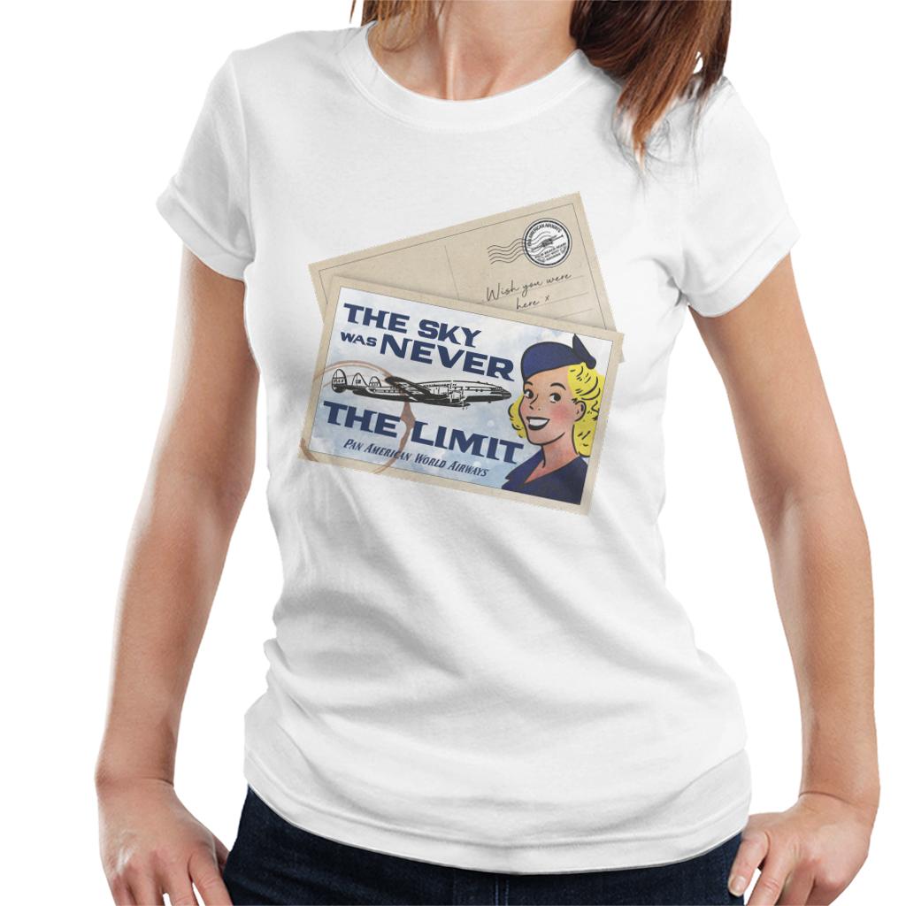 Pan Am The Sky Was Never The Limit Women's T-Shirt-ALL + EVERY