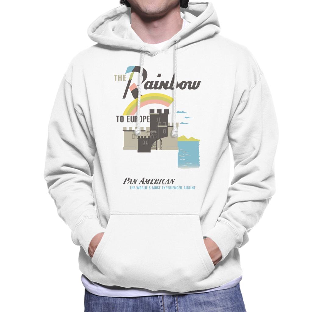 Pan Am The Rainbow To Europe Men's Hooded Sweatshirt-ALL + EVERY