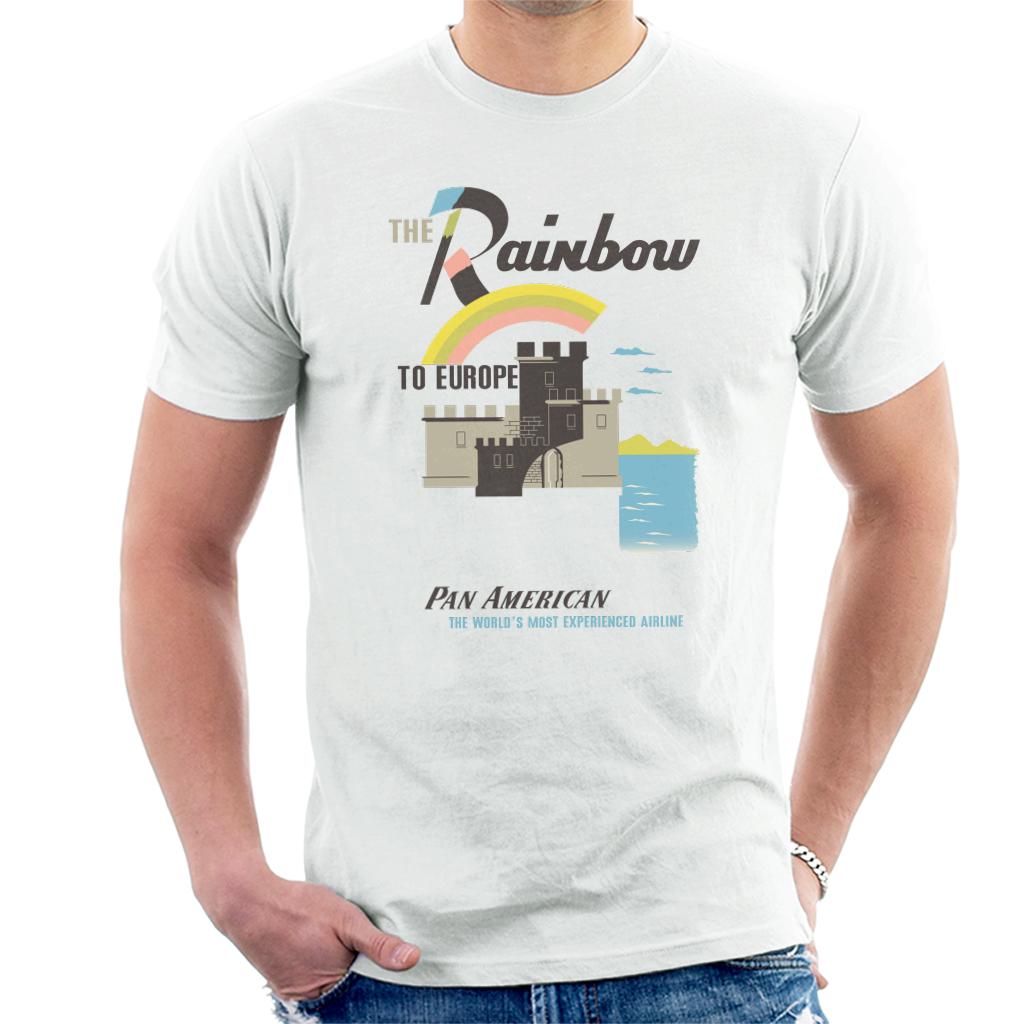 Pan Am The Rainbow To Europe Men's T-Shirt-ALL + EVERY