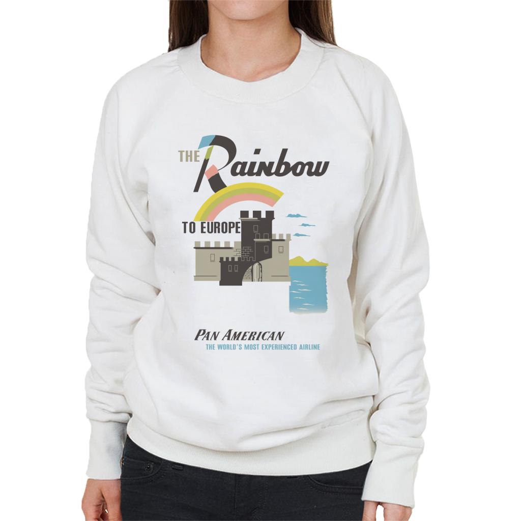 Pan Am The Rainbow To Europe Women's Sweatshirt-ALL + EVERY