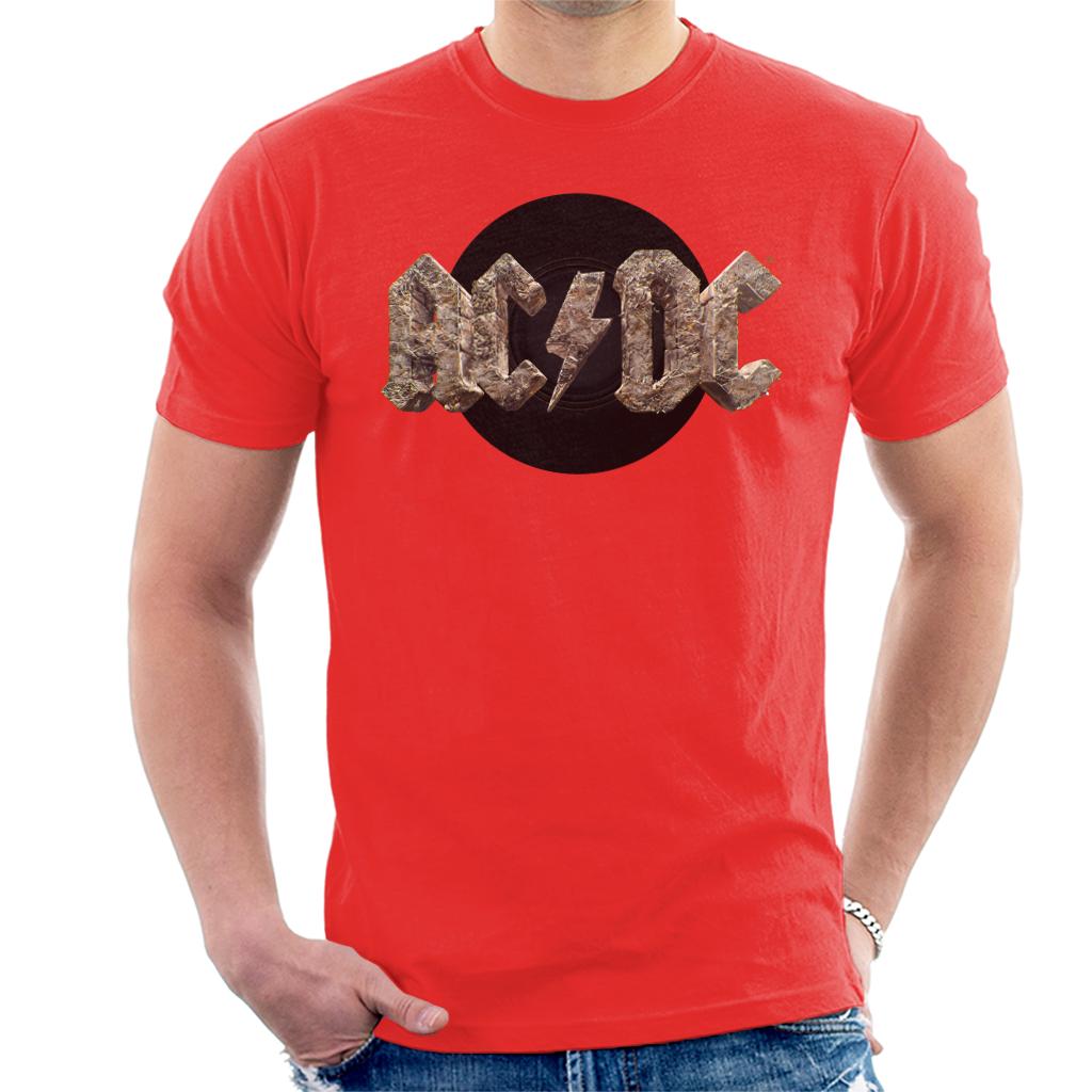 AC/DC Rock Logo Men's T-Shirt-ALL + EVERY