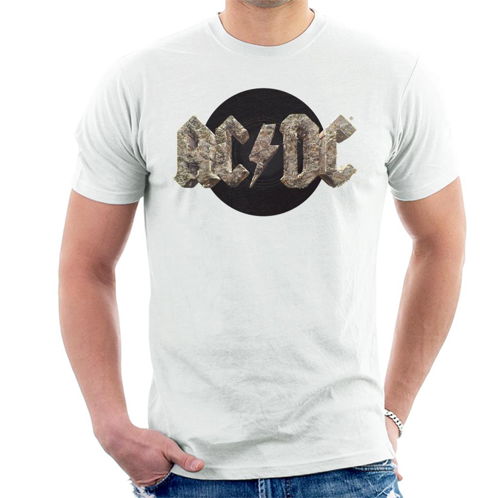 AC/DC Rock Logo Men's T-Shirt-ALL + EVERY