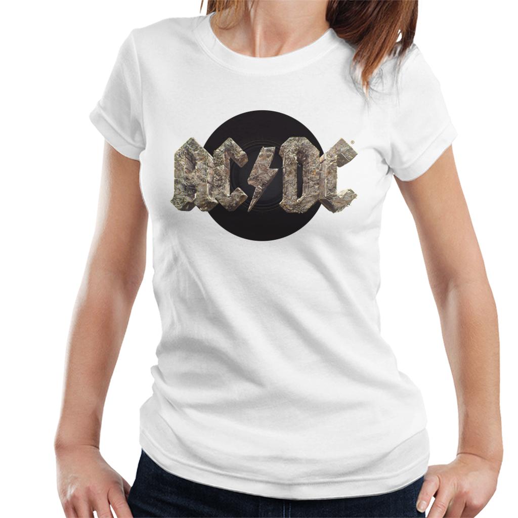 AC/DC Rock Logo Women's T-Shirt-ALL + EVERY