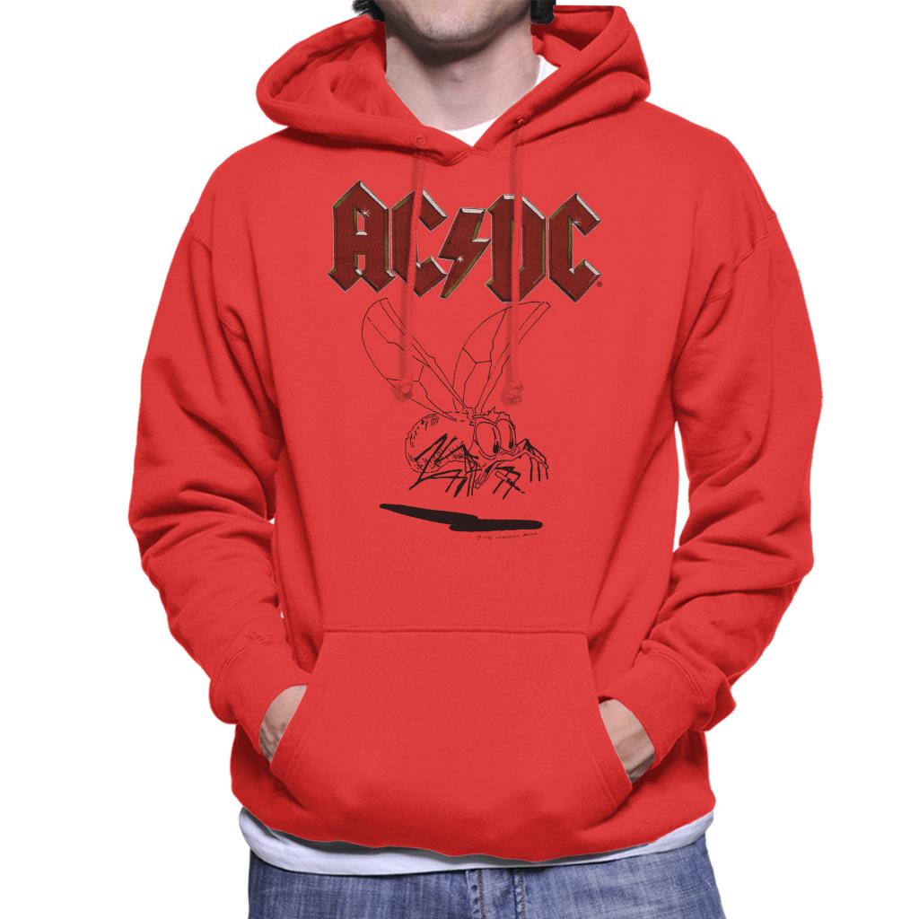 AC/DC Mosquito Sketch Men's Hooded Sweatshirt-ALL + EVERY