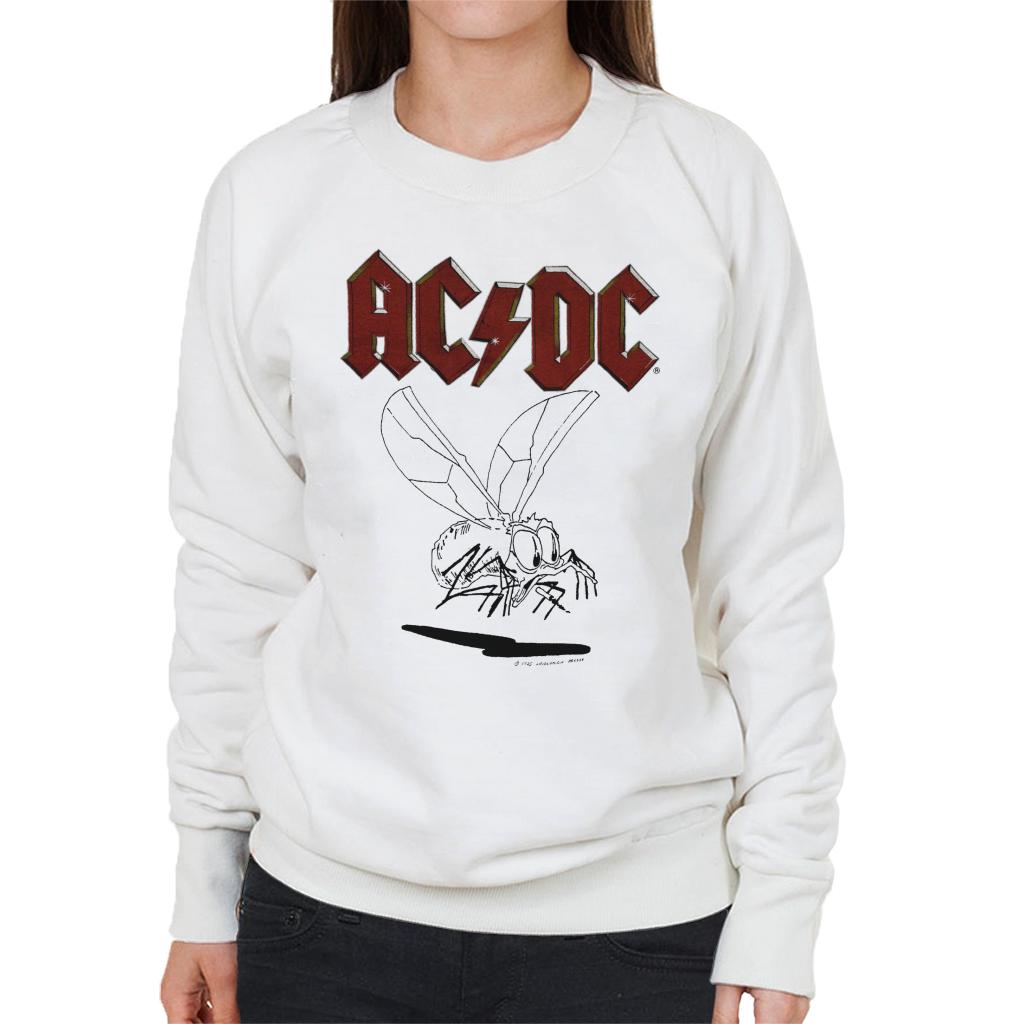 AC/DC Mosquito Sketch Women's Sweatshirt-ALL + EVERY