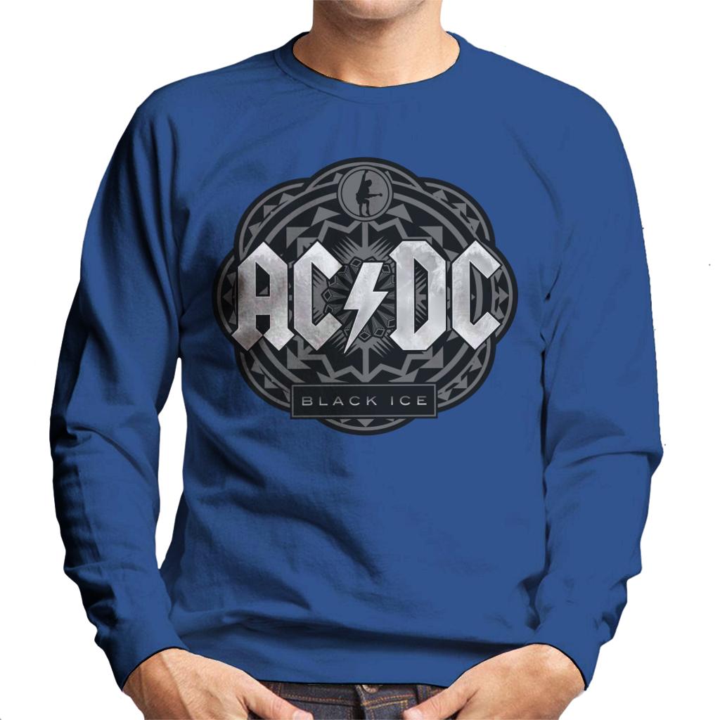 AC/DC Black Ice Men's Sweatshirt-ALL + EVERY