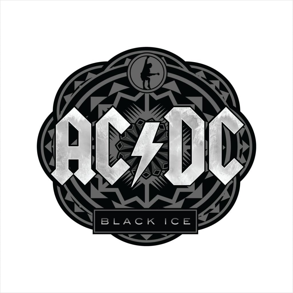 AC/DC Black Ice Men's Hooded Sweatshirt-ALL + EVERY