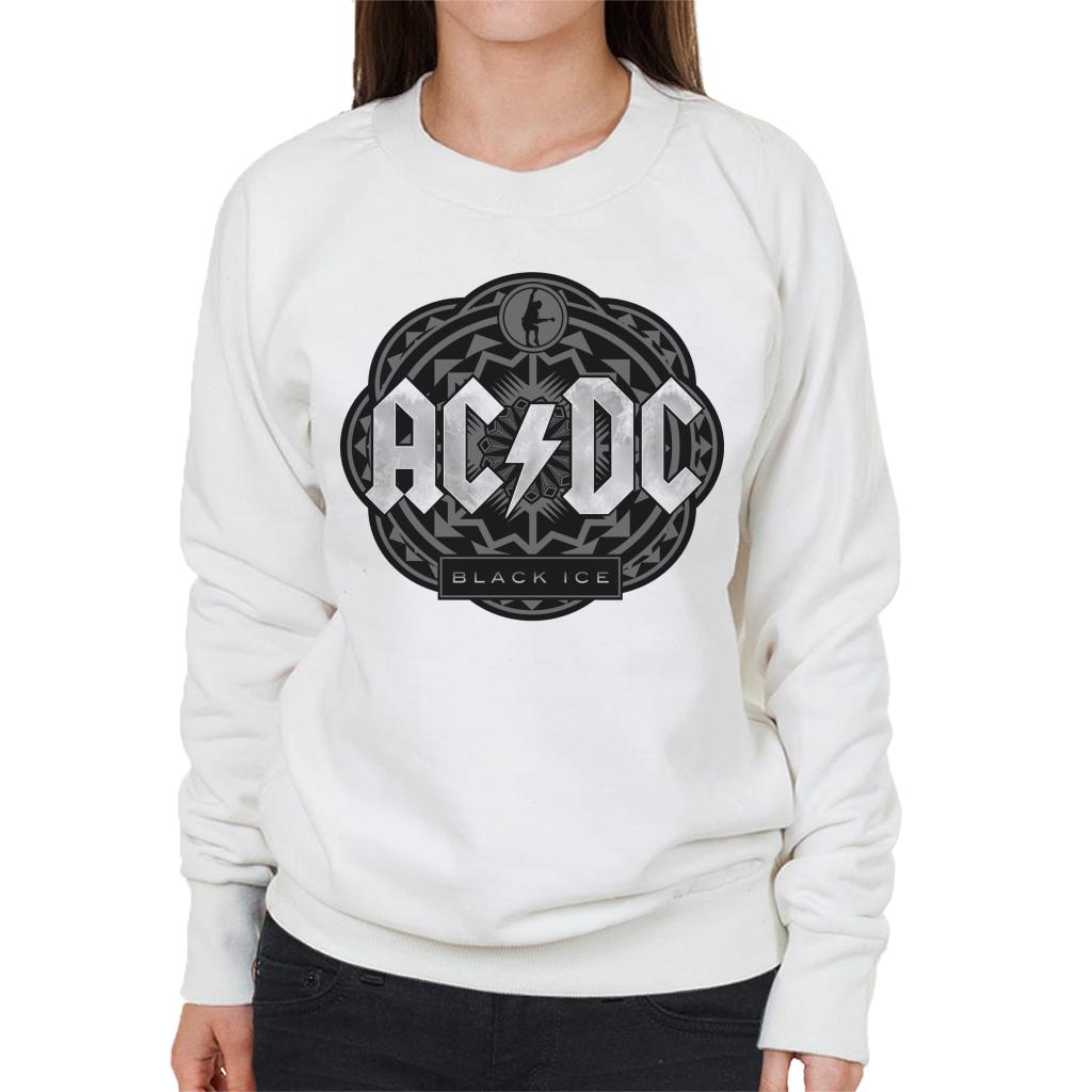 AC/DC Black Ice Women's Sweatshirt-ALL + EVERY