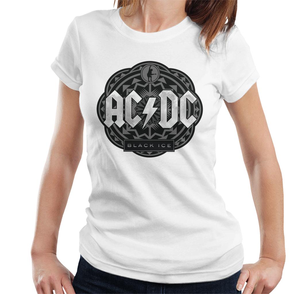 AC/DC Black Ice Women's T-Shirt-ALL + EVERY